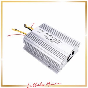 トラック用DC-DCコンバーター DC24V→12V 30A デコデコ変換 DC電圧変換器 冷却ファン付