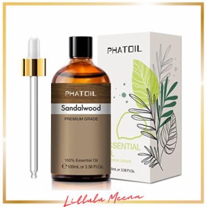 PHATOIL サンダルウッド アロマオイル 100ml エッセンシャルオイル 精油 プレゼント 部屋用