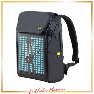 Divoom Pixoo M Backpack ピクセルアートバックパック リュック 人気 大容量 防水 PC メンズ レディース 兼用 アウトドア 通勤