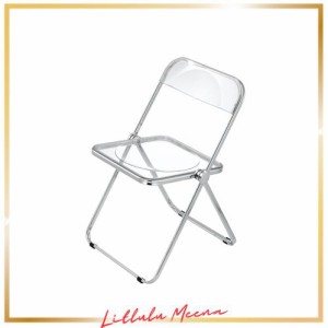 クリアチェア パイプ椅子 クリア 椅子 チェア 透明椅子 デザインチェア 北欧 透明 クリア クリア椅子 スタッキングチェア スケルトン 折