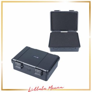 Lykus HC-2120 ミニハードケース 防水ケース 格子状カットスポンジが内蔵 内寸:21.1x15.1x6.9 cm IP66防水 スマホ、ツール、小型機器など