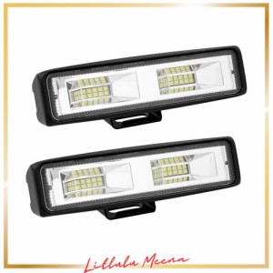 Ygmylandbb LED 作業灯 ワークライト LED ライトバー 20W スポットランプ 前照灯 ledライト 車 12v-24v 広角照明 拡散タイプ バックライ