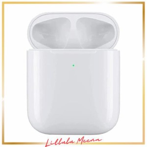 充電ケース Airpods1＆2用の充電ケース エアーポッズ用充電ケース Airpods1＆2用充電器 ワイヤレス充電可 Bluetoothペアリング機能搭載 