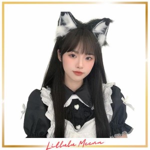 Peacoco ウィッグ ロング 黒 ストレート 自然 小顔 耐熱 サラサラ 普段使い コスプレ 人気 可愛い かつら 女性 女装 ミディアム カツラ 