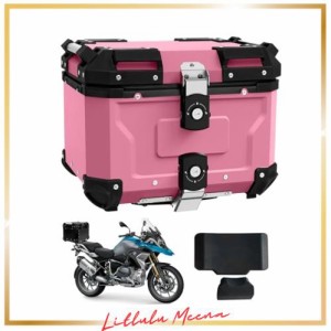 WANDA バイク用リアボックス リアボックス 【純粋アルミ製 45L/55L/65L/80L 大容量 完全防水】 ステンレスヒンジ使用 トップケース バイ