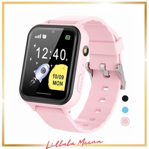 AYATAHA? キッズ 子供 腕時計 スマートウォッチ smart watch for kids 自撮りカメラ 写真 ゲーム 音楽再生 かわいい目覚まし時計 アラー