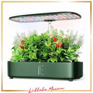 水耕栽培キット、LED植物成長ライト付き屋内水耕栽培キット、3つの栽培モードを備えた植物成長保育園キットは、同時に12植物を栽培するこ