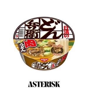 日清食品 日清のどん兵衛 肉うどん カップ麺 87g×12個