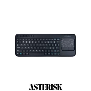 Logitech Wireless Touch Keyboard K400 with Built-In Multi-Touch Touchpad, Black 並行輸入