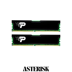 Patriot Memory DDR3 1600MHz PC4-12800 16GBキット (2 x 8GB) デスクトップ用メモリ ヒートシンク付PSD316G1600KH