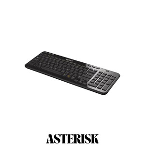 Logitech ワイヤレス キーボード K360 グロッシーブラック Glossy Black(US配列)【並行輸入】