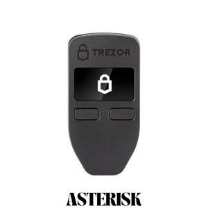 ビットコインウォレットTREZOR（トレザー） (ブラック)