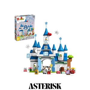 レゴ(LEGO) デュプロ 3in1 まほうのお城 クリスマスプレゼント クリスマス 10998 ディズニー おもちゃ ブロック プレゼント幼児 赤ちゃん