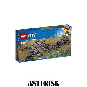 レゴ(LEGO) シティ 交差付きレールセット 60238 おもちゃ ブロック プレゼント 電車 でんしゃ 男の子 女の子 5歳~12歳