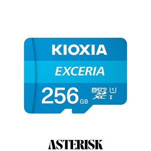 microSDXCカード 256GB KIOXIA UHS-I U1 キオクシア オリジナルSDアダプタ付 並行輸入品（旧東芝メモリ製品）