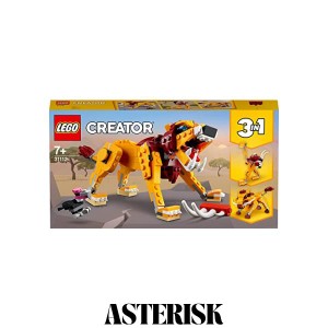 レゴ(LEGO) クリエイター ワイルドライオン 31112 おもちゃ ブロック プレゼント 動物 どうぶつ 男の子 女の子 7歳以上