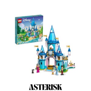 レゴ(LEGO) ディズニープリンセス シンデレラとプリンス・チャーミングのステキなお城 43206 おもちゃ ブロック プレゼント お城 お姫様 