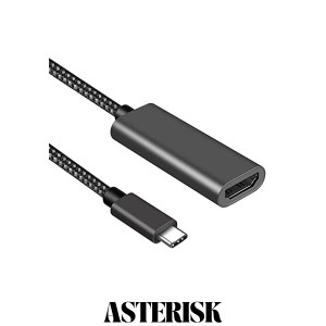 Eono(イオーノ) - USB Type C HDMI 変換アダプター, USB C to HDMI変換アダプタ4K 60Hz MacBook Pro/MacBook Air/Surface Go/Matebook/US