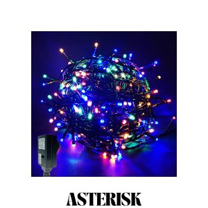 [Vividsunny] LEDイルミネーションライト 15m 250球 8パターン 複数接続可能 屋外 防水 クリスマス飾り 部屋 LED電飾 パーティー・イベン