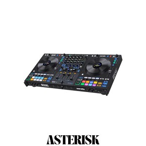 Rane Four Stems DJコントローラー、4チャンネル DJミキサー、FX内蔵DJ機材、Serato DJ ProとPitch ’n Time付属、ディスプレイ付き8.5イ