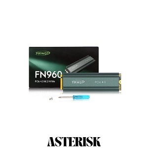 Fikwot FN960 512GB M.2 2280 PCIe Gen4 x4 NVMe 1.4 内蔵 SSD ヒートシンク付き PS5動作確認済み R:4800MB/s W:2650MB/s ダイナミック S