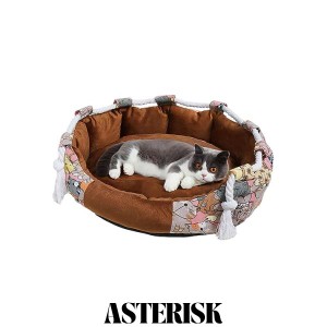 猫 ベッド Toyuxe ペットベッド ロープのデザイン ペット用品 ペット クッション 猫 ベッド ケージ用 小型犬 ベッド ペットベッド 犬 猫 