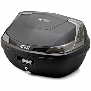 GIVI(ジビ) バイク用 リアボックス モノロック 47L BLADEシリーズ B47NTML 未塗装ブラック スモークレンズ 76885