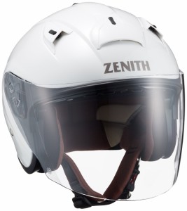 ヤマハ(Yamaha)バイクヘルメット ジェット YJ-14 ZENITH サンバイザーモデル 90791-2278L パールホワイト L (頭囲 58cm~59cm)