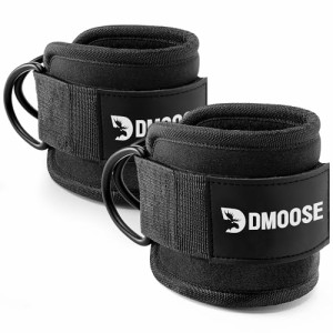 DMoose キックバック用のケーブルマシン用のアンクルストラップ、臀部トレーニング、レッグエクステンション、カール、股関節のアウトグ