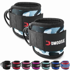 DMoose キックバック用のケーブルマシン用のアンクルストラップ、臀部トレーニング、レッグエクステンション、カール、股関節のアウトグ