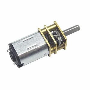 CHANCS N20 DCミニメタルギアモーター3V 200RPM シャフト長さ 10mm 小容量減速電気工具用小型モーター