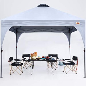 ABCCANOPY タープテント ワンタッチ 3段階調節 ベンチレーション 天井 2m/2.5m/3m アウトドア 簡単 大型 タープ テント キャスターバッグ