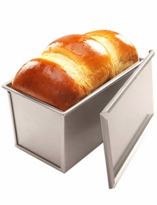 CHEFMADE パン型 フタ付き スリムパウンド型 粘りにくい食パン型