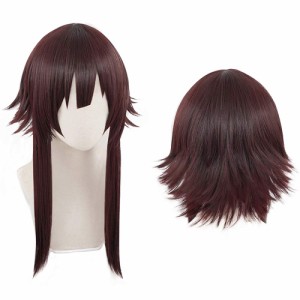 耐熱コスプレウィッグ 二番目の城 めぐみん パーティー 変装 ハロウィン wig +おまけ2点