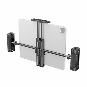 SmallRig タブレット用三脚ホルダー・グリップキット アルミ製 アルカスイスプレート付き iPad Pro/iPad Air/iPad/iPad Mini用タブレット