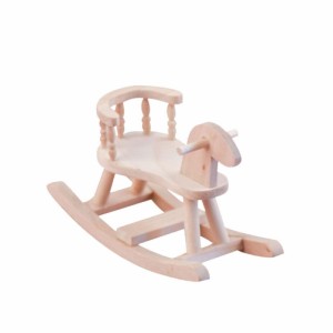 EXCEART 1: 12ドールハウスロッキング馬木製ミニチュアトロイの木馬ロッキングチェアミニドールハウス家具レイアウトの小道具の装飾micro