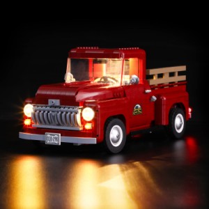 ピックアップトラック用BRIKSMAX LEDライトキット - レゴ 10290と互換性(レゴセットは含まれていません)