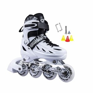 インラインスケート 初心者向け 子供用 ローラースケート Inline skate 子供 ローラー スケート 大人用 サイズ調整可能 ローラーシューズ