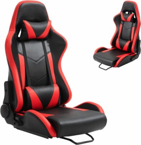 Dardooレーシングカーゲームバケットシート、調節可能なダブルスライド適応ゲームシミュレータ付きコックピットレーシングカーホイールマ