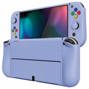 PlayVital ZealProtect Nintendo Switch有機elに対応用ソフト保護シェル、Switch OLEDに対応用フレキシプロテクタージョイコングリップカ