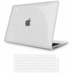 【M2 チップ搭載 キラキラ星 透明 特別版】MOTOJI MacBook Air 13.6 用 ケース カバー 2022年発売 M2チップ搭載 モデル おしゃれ 人気 か