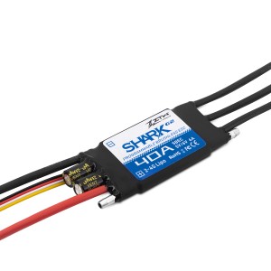 RCボートと水中スラスター用防水アンプZTW Shark 40A ESC G2内蔵調整可能なスイッチングBEC 5V/6V 4A 2-4S水冷双方向32ビットブラシレス