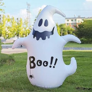 ハロウィン ロッキング ゴースト バルーン 飾り インフレータブル パーティー 装飾 幽霊 置物 屋内 屋外 庭 パティオ ホームデコレーショ