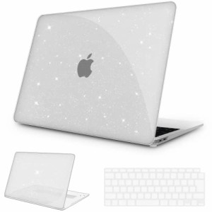 【M1 チップモデル キラキラ星 人気特別版】 NPUOLS MacBook Air 13 インチ ケース カバー 2021 2020 2019 2018モデル かわいい 薄型 お