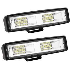 Ygmylandbb LED 作業灯 ワークライト LED ライトバー 20W スポットランプ 前照灯 ledライト 車 12v-24v 広角照明 拡散タイプ バックライ