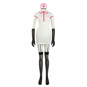 [神併良品] パワー マキマ コスプレ ナース服 看護婦 (ナース服, XL/XXL)