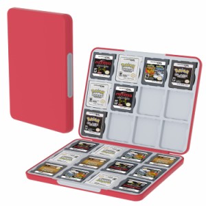 PGRTYOF 3DS ケース DS ソフトケース 3DS カードケース 24枚収納 NS 3DS 3DSXL 2DS 2DSXL DS DSi対応 カード整理ケース 収納 ポーチ、ゲ