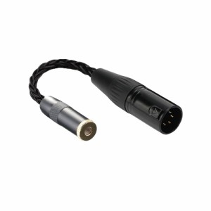 ipovoq 4 pin xlr to 3.5 mm ケーブル 3.5 mm to 4 pin xlr 10cm xlr4 ピン 3.5mm バランス ケーブル 4.4 mm 5 極 変換 xlr キャノン オ