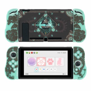 YOCORE Nintendo Switchカバー Swicth対応 カバー switchカバー ニンテンドースイッチ対応 PC製 全面保護 薄型 傷防止 汚れ防止 耐衝撃 