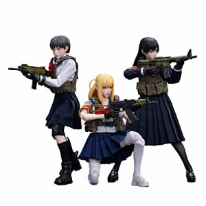 HiPlay Level9 1/12 フィギュア 可動 兵士 学生 セーラー服 混沌前線 紅葉戦術小隊 Xena